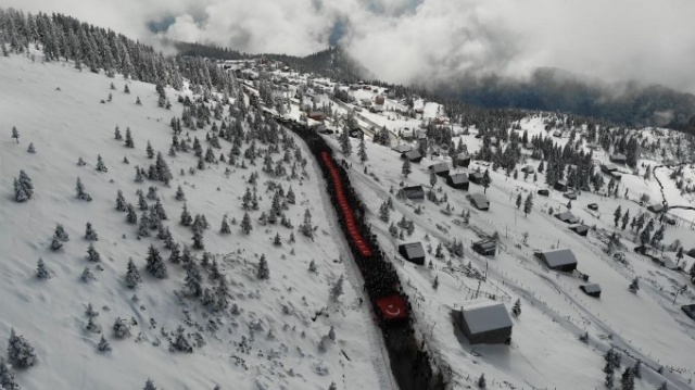 Sarıkamış şehitleri Sis Dağı'nda anıldı 2