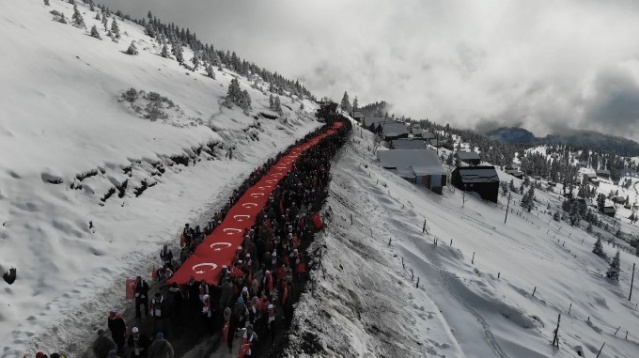 Sarıkamış şehitleri Sis Dağı'nda anıldı 6