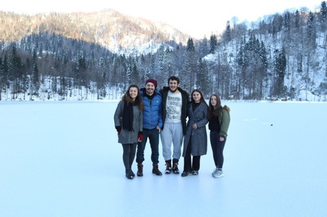 Buz tutan Karagöl'de horon 4