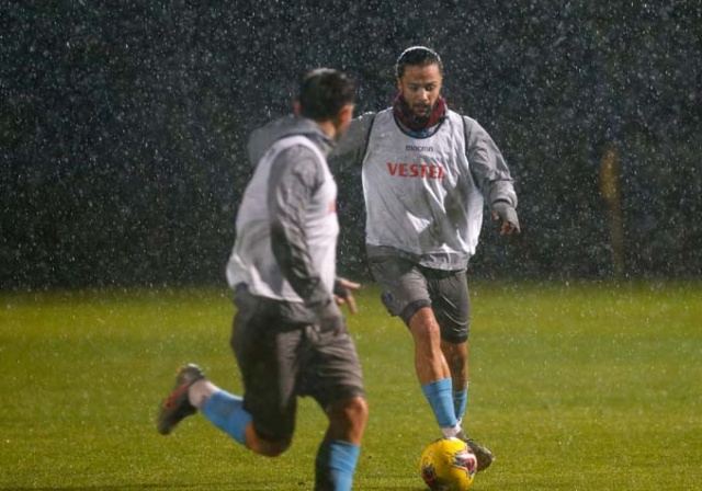 Antalya'da kampa giren Trabzonspor çalışmalarına devam ediyor 38