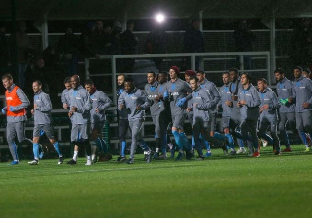 Antalya'da kampa giren Trabzonspor çalışmalarına devam ediyor 43