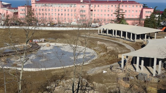 Trabzon'da millet bahçesi şekillenmeye başladı 3