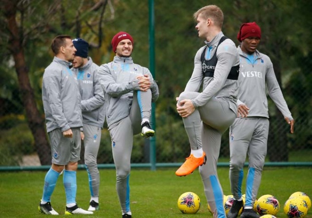 Trabzonspor Antalya'da tam gaz 25