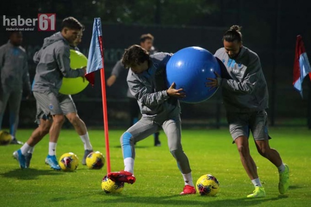 Trabzonspor’da neşeli antrenman 3