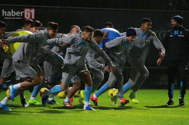 Trabzonspor’da neşeli antrenman 9