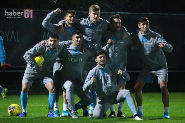 Trabzonspor’da neşeli antrenman 7