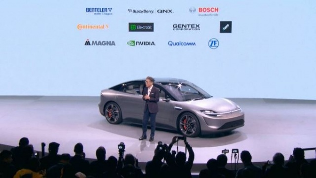 Sony'den elektrikli araba sürprizi 1