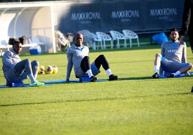 Trabzonspor ikinci yarı hazırlıklarını Belek'te sürdürüyor. 15 Eylül 2022 12