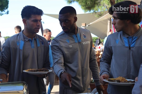 Trabzonsporlu futbolcular böyle stres attı 13
