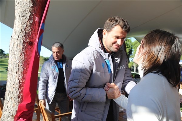 Trabzonsporlu futbolcular böyle stres attı 6