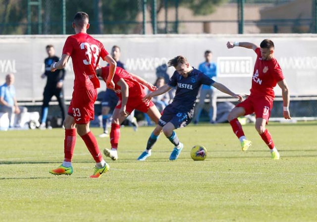 Trabzonspor partizan maçında neler oldu? 37