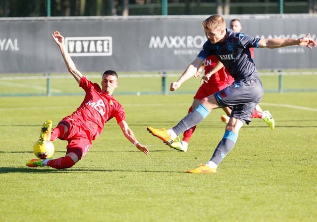 Trabzonspor partizan maçında neler oldu? 28