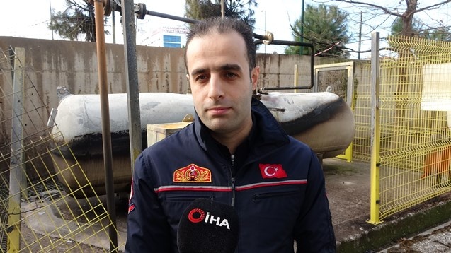 Trabzon'da kahraman itfaiyeci o anları anlattı. Foto Galeri. 10