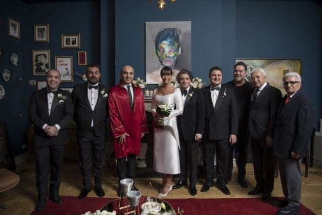 Sıla ve Hazer Amani evlendi 5