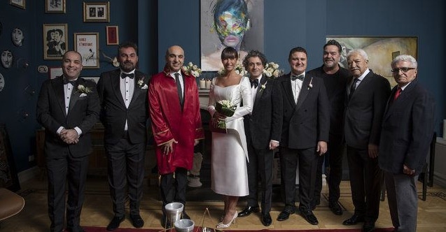 Sıla ve Hazer Amani evlendi 1