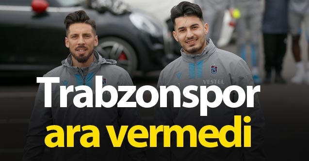 Trabzonspor'a ara vermedi 1