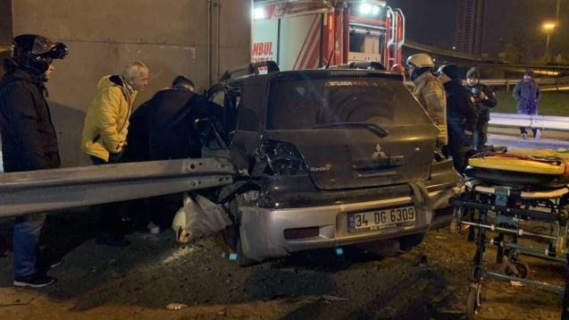 14 yaşındaki sürücü kaza yaptı, bacağı koptu! 1