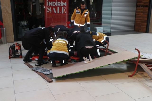 Trabzon'da afet ve yangın tatbikatı 1