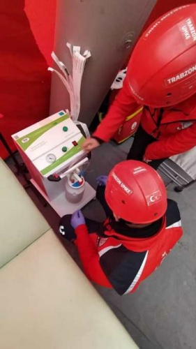 Trabzon'dan deprem bölgesine - Canla başla çalışıyorlar 21