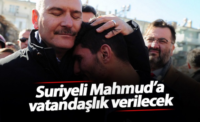Suriyeli Mahmud'a vatandaşlık verilecek. 1