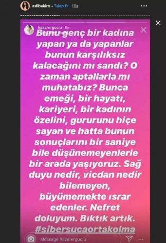 Aslı Bekiroğlu'na ünlü isimlerden destek yağdı 4