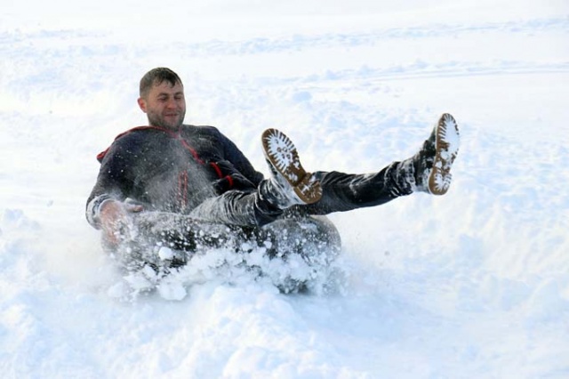 Zigana Dağı yarıyıl tatilinde doldu taştı 6