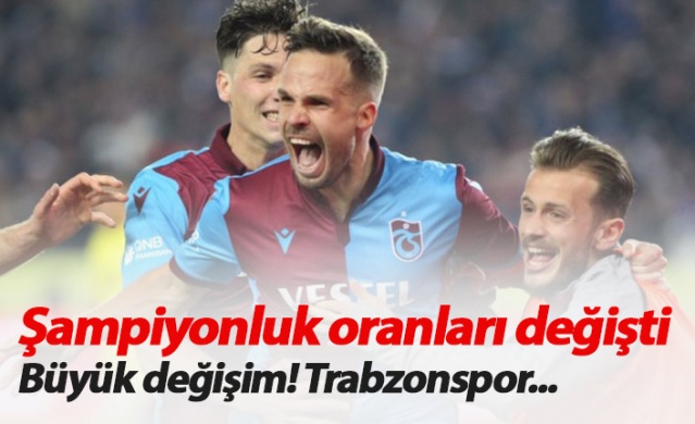 Şampiyonluk oranları güncellendi - 03.02.2020 1