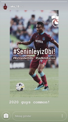 Trabzonsporlu futbolcular kenetlendi! Hepsi aynı mesajı paylaştı. 2