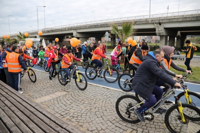 Trabzon’da kansere karşı pedal çevirdiler 8