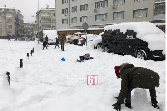 Trabzon'dan kar manzaraları 9