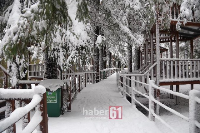 Trabzon'dan kar manzaraları 5