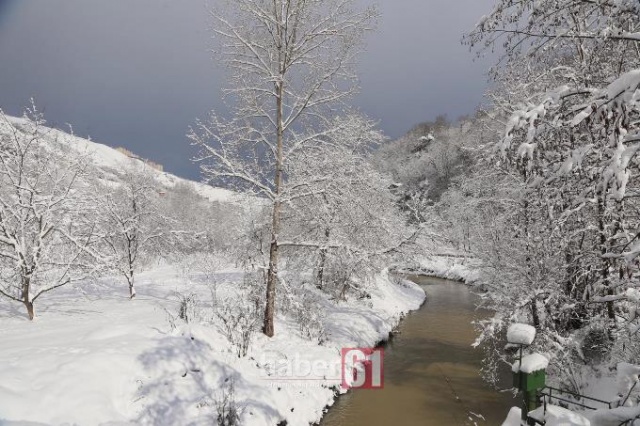 Trabzon'dan kar manzaraları 7
