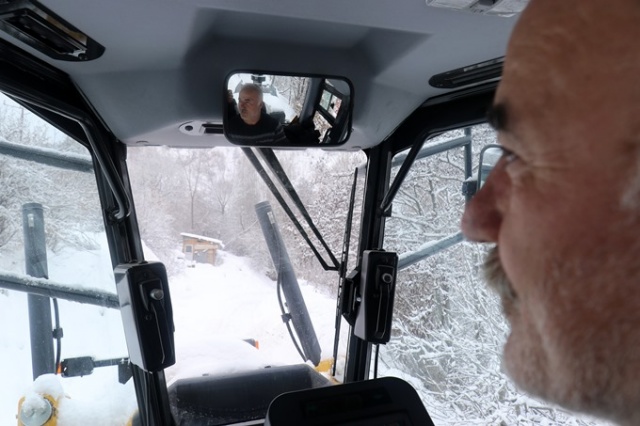 Gümüşhane’de karla mücadele çalışmaları devam ediyor 2