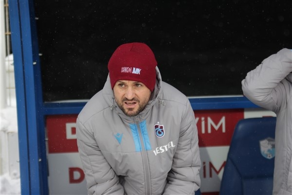 Erzurumspor - Trabzonspor maçından kareler 14