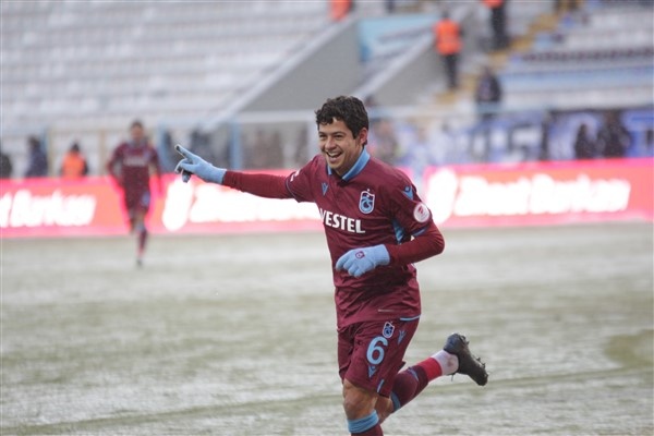 Erzurumspor - Trabzonspor maçından kareler 13