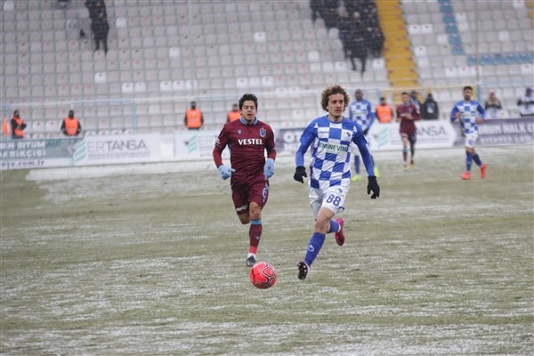 Erzurumspor - Trabzonspor maçından kareler 11