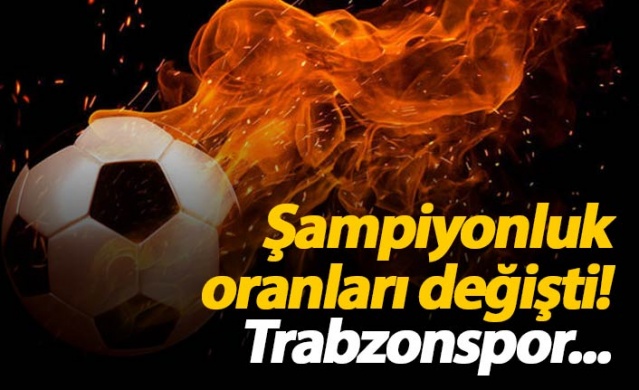 Şampiyonluk oranları güncellendi - 25.02.2020 1