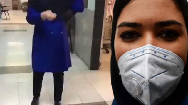 Hemşirenin görüntüsü olay yarattı... Virüsten böyle korundu! 29