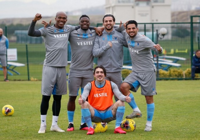 Trabzonspor Çaykur Rizespor maçı hazırlıklarına devam ediyor.27 Şubat 2020 20