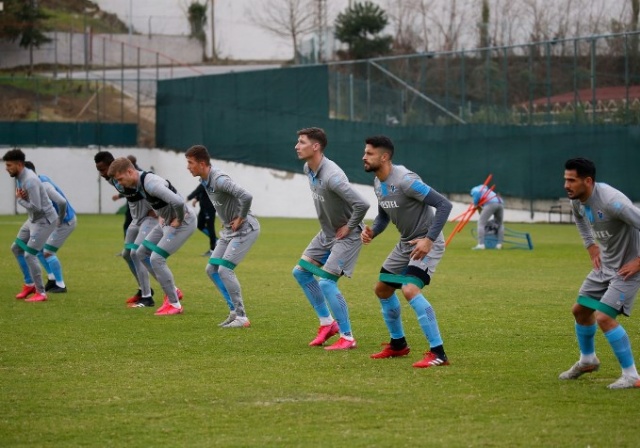 Trabzonspor Çaykur Rizespor maçı hazırlıklarına devam ediyor.27 Şubat 2020 14