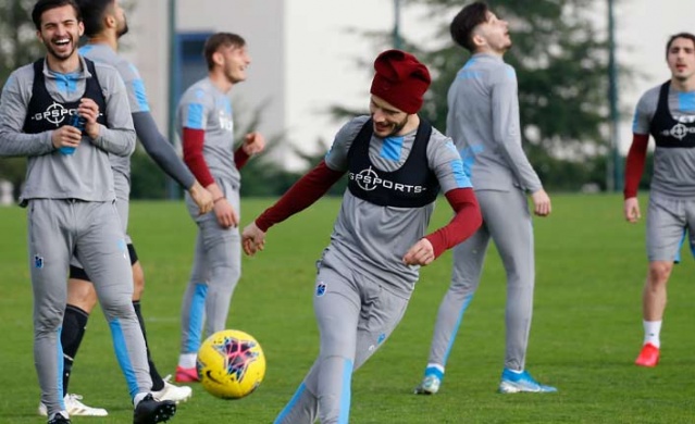 Trabzonspor Gaziantep hazırlıklarını tamamladı. 2