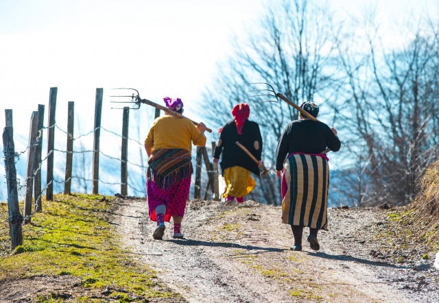 Karadeniz kadınları işe koyuldu 16