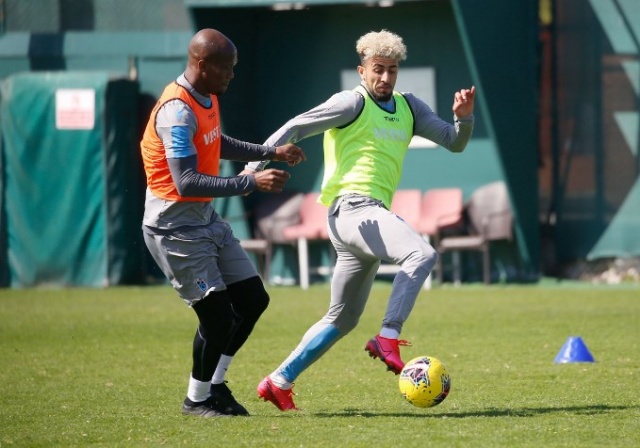 Trabzonspor'da neşeli idman 9