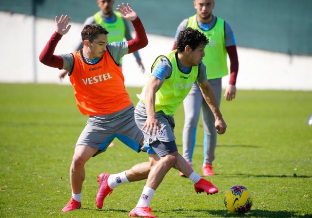 Trabzonspor'da neşeli idman 8