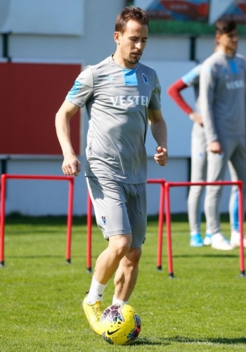 Trabzonspor'da neşeli idman 10