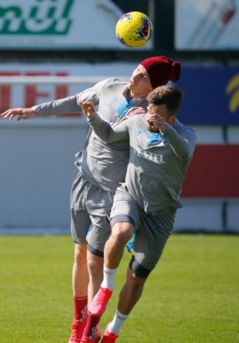Trabzonspor'da neşeli idman 4