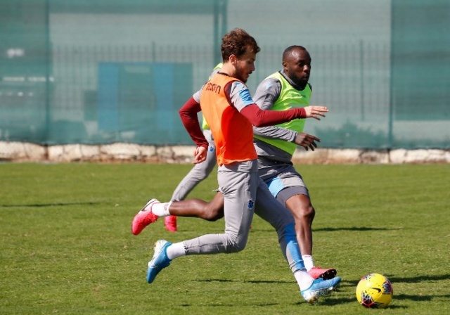 Trabzonspor'da neşeli idman 15