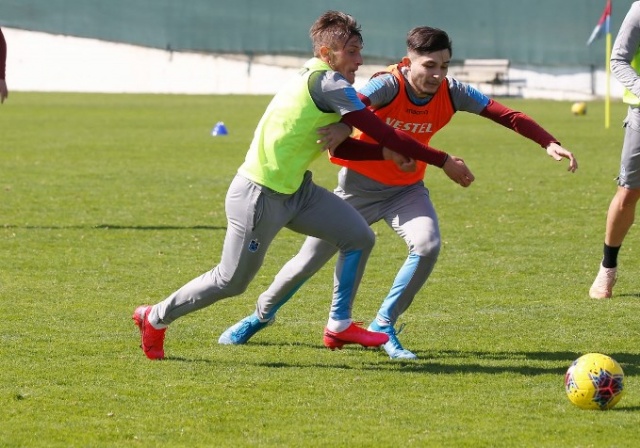 Trabzonspor'da neşeli idman 14