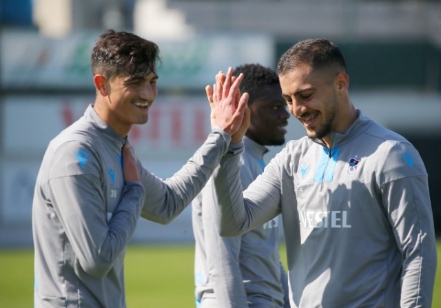 Trabzonspor'da neşeli idman 5