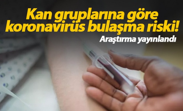 Kan gruplarına göre koronavirüs bulaşma riski! 1